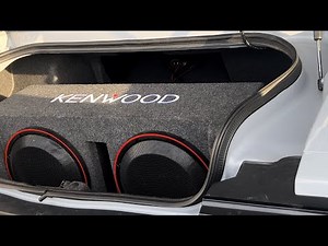 I INSTALLED TWO 12 INCH KENWOOD SUBWOOFERS IN MY R/T CHALLENGER ‼️