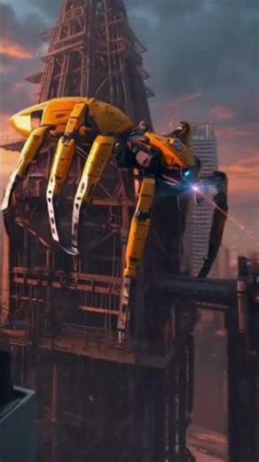 Spider-Crane: Building Skyscrapers #viralvideo