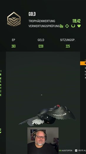 Black grouse in Scotland - GOLD FAST DIA only 0.58 points away #thehunter #silverbeard_x