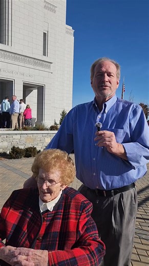 Having grown up in Burley, Dave Brown, knows the Burley temple will be filled with the wonderful people of our community. The son of Barbara and the late Dr. A. Paul Brown, he recalls the importance of the temple to his parents. Thank you for coming to the Burley Idaho Temple today. Tours will begin again on Monday, November 10th at 9am. | Burley Idaho Temple