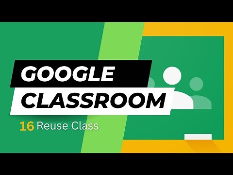 Google Classroom: Reuse or Copy A Class
