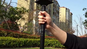 63" Aluminum Solar Lamp Post Light 2Pack, Solar Light Posts for Outside Waterproof, Outdoor Lamps for Patio, Backyard, Front Porch Decor, Warm White