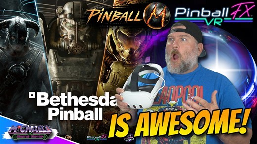 Bethesda pinball on Pinball M and Pinball FX VR is awesome