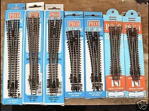 PECO N SCALE TURNOUT/SWITCH REVIEW
