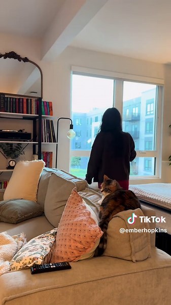 I don’t know about you but this week so far has been A LOT🫢 Wishing everyone a happy Wednesday☕️ #mornings #girlapartment #cozyvibes #vlog #routine