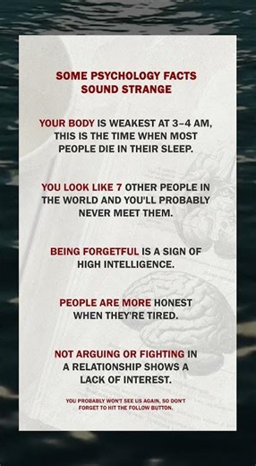 Some Psychology Facts Sound Strange - But Make Sense