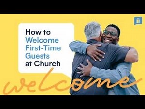 How to Welcome First-Time Guests at Church (Welcome Talk Script & Tips)
