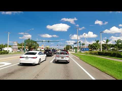 Driving Around Stuart, Florida to Atlantic Ocean Beaches on a Picture Perfect Day