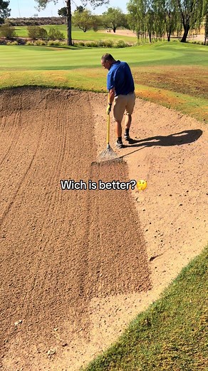 Hand Rake vs Sand Pro: Which Is Better for Golf Course Bunkers?