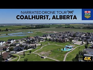🏘️ Coalhurst, Alberta 🌾 4K Drone