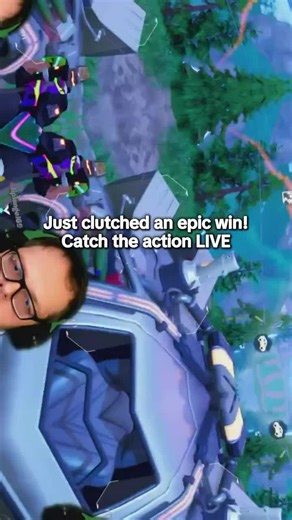 Just clutched an epic win!Catch the action LIVE