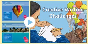 Creative Writing From Images - Challenge PowerPoint