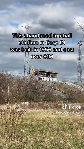 Exploring an Abandoned Football Stadium in Gary, IN