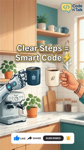 What is an Algorithm? (Explained with Making Coffee)☕#algorithm #webdevelopment #codingforbeginners