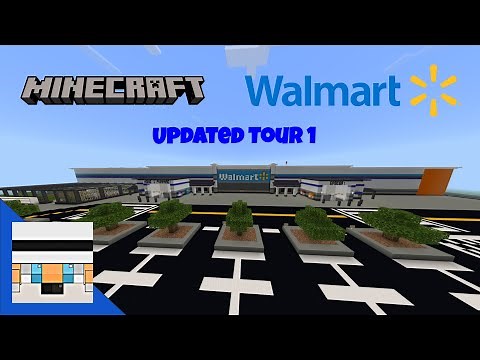 Minecraft Walmart - Updated Tour