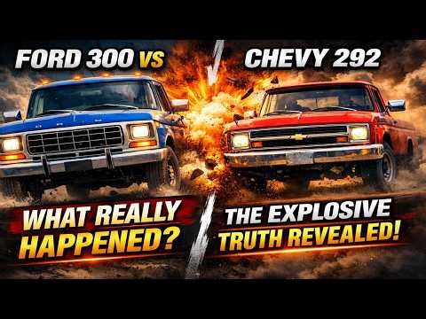 What Really Happened in Ford Deadly 300 vs Chevy 292 — The Explosive Truth Revealed!