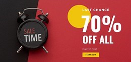 Better get a discount - CSS Template by Nicepage