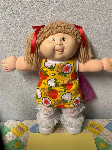 Vintage Cabbage Patch Kid HASBRO Posable Girl Wheat Hair Brown Eyes 1989-90 Collector’s Doll Gifts for Daughter Sister Wife Mom Girls - Etsy