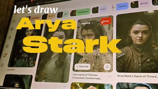 Sikandar Govind Yadav | Arya Stark from @maisie_williams #gameofthrones #art #artvideos #drawing #aryastarkdrawing | Instagram