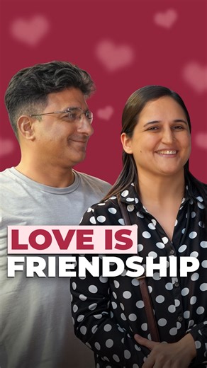 Love Aaj Kal on Instagram: "Love feels easy when it starts with friendship. No filters, no pretending just honesty, comfort, and being yourself with each other.💑 Watch the full episode on YouTube / Love Aaj Kal Show. @royal.matrimonial [Royal Matrimonial, Love Aaj Kal Show, LAK , honesty in love, companionship, real relationships ] #LoveAajKalShow #RoyalMatrimonial #LAK #TrueCompanionship #HonestLove #CoupleJourney #RelationshipGoals #RealLoveStories Episode 01"