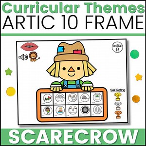 Articulation 10 Frame Practice - Visual Cues - Self Rating Scale - SCARECROW