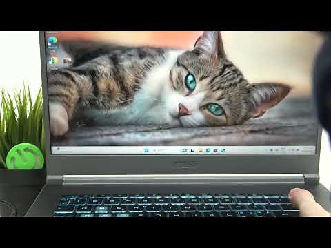 How to Switch On & Switch Off the Keyboard Backlight on MSI Thin A15