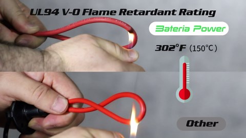 Bateria Power Solar to XT60 Charge Extension Cable 12AWG 10Ft Solar Connector to XT60 Adapter Cable for Solar Panel to LiFePO4 Battery RV Portable Power Station Solar Generator