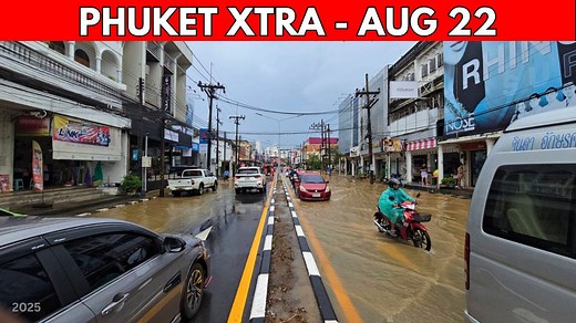 PHUKET XTRA - Aug 22 || Brought to you by @PVC Phuket 1- Flooding in Phuket Town https://thephuketnews.com/flooding-in-phuket-town-97343.php MORE: Heavy rain and rough seas forecast for Phuket https://thephuketnews.com/heavy-rain-and-rough-seas-forecast-for-phuket-97339.php 2- Thailand offers free domestic flights for 200,000 foreign arrivals https://thephuketnews.com/thailand-offers-free-domestic-flights-for-200-000-foreign-arrivals-97317.php 3- Russian tourist’s body found https://www.thephuke