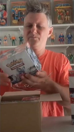 unboxing Pokemon Booster boxes