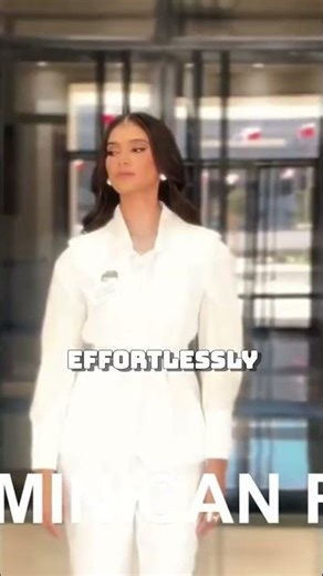 The Captivating Presence of Miss World Dominican Republic #shorts