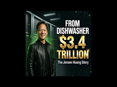 Jensen Huang Was BROKE at 10 — Now He Owns a $5 Trillion Empire