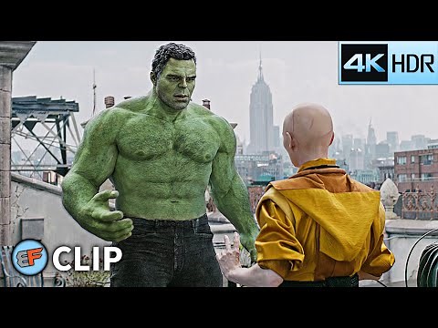 Ancient One Gives Time Stone to Hulk Scene | Avengers Endgame (2019) IMAX 4K HDR Movie Clip