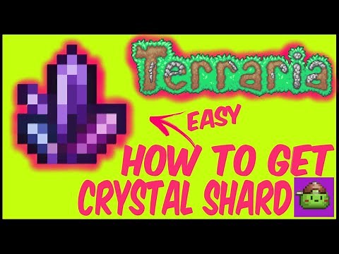 How To Get Crystal Shard In Terraria | Terraria 1.4.4.9