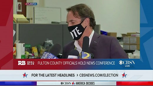 Georgia election official on "shameful" threats against poll worker