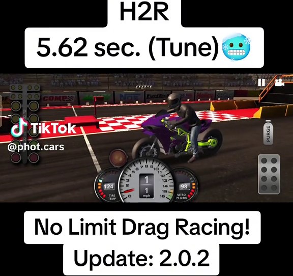 Kawasaki H2R Performance Tune for No Limit Drag Racing