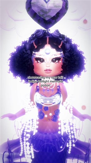 Indigo Twilight Mermaid Potion Showcase in Roblox