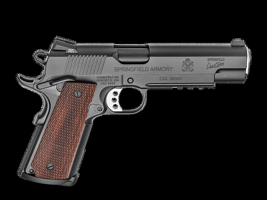 1911 Professional Light Rail 9mm Handgun - Springfield Armory