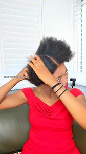 Simple natural hairstyle 😍 | Hair Tutorials & Lifestyle