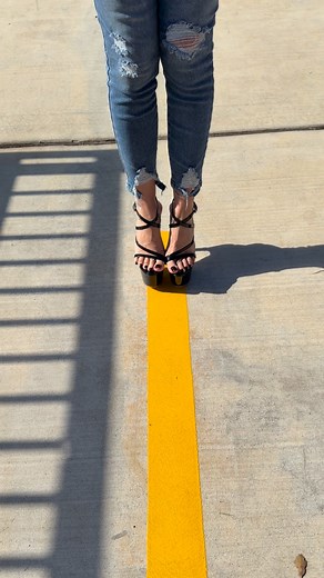 With these gorgeous high heels every walk feels like the first one 😍 so much attention and so many compliments that I am ready to wear these heels all the time ❤️ | Ladylisa.07