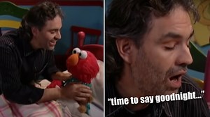 When Andrea Bocelli sang a tender ‘Time to Say Goodnight’ to Elmo on Sesame Street