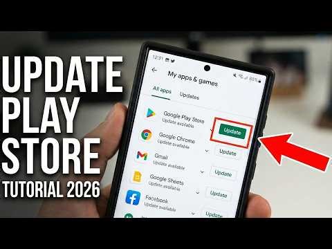 How to Update Google Play Store on Android (2026 New Method)