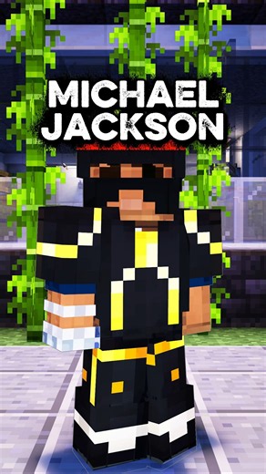 Minecraft: MICHAEL JACKSON Armor Trim #minecraft #shorts