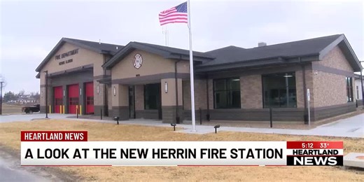 A look at the new Herrin fire station