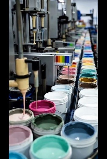 Paint Manufacturing Process | How Paint Is Made in Factory Step by Step #paint #paintproject