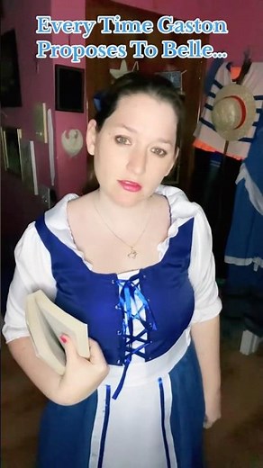 Every time Gaston proposes to Belle￼