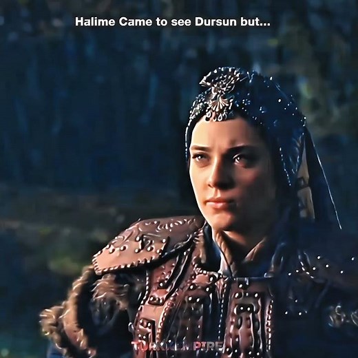 "He left" 😔💔 "Halime ve Dursun" #turkishseries #kurulusorhan #goviral #shorts #halimehatun