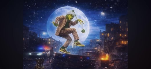 Merry 🎄 Christmas | New Grinch Theme Song 🔥💯 #christmas #grinch #kinglos #rapfr