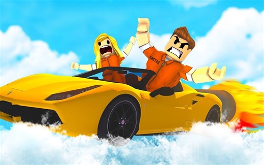 Roblox特技赛车模拟器：空中飞车挑战！体验速度与激情！小格解说