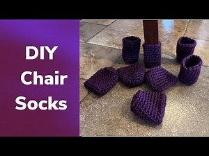 Chair Socks - Crochet for the Home
