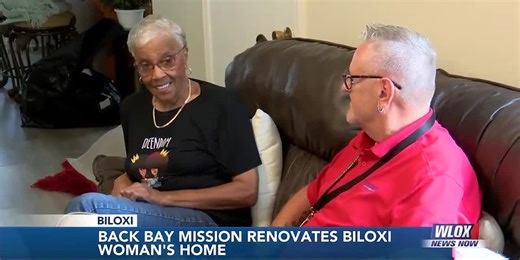 Back Bay Mission renovates Biloxi woman’s home following termite infestation
